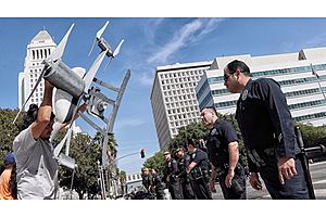 lapd becomes nation's largest police department to test drones lapd becomes nation's largest police department to test drones