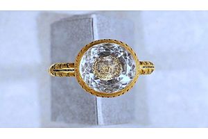 Gold Ring From English Civil War Era Unearthed on the Isle of Man